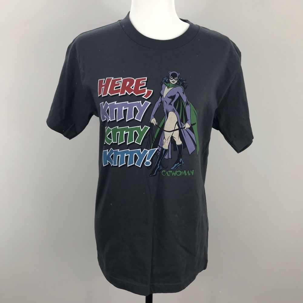 DC Comics Here Kitty Kitty Catwoman TShirt  Snall